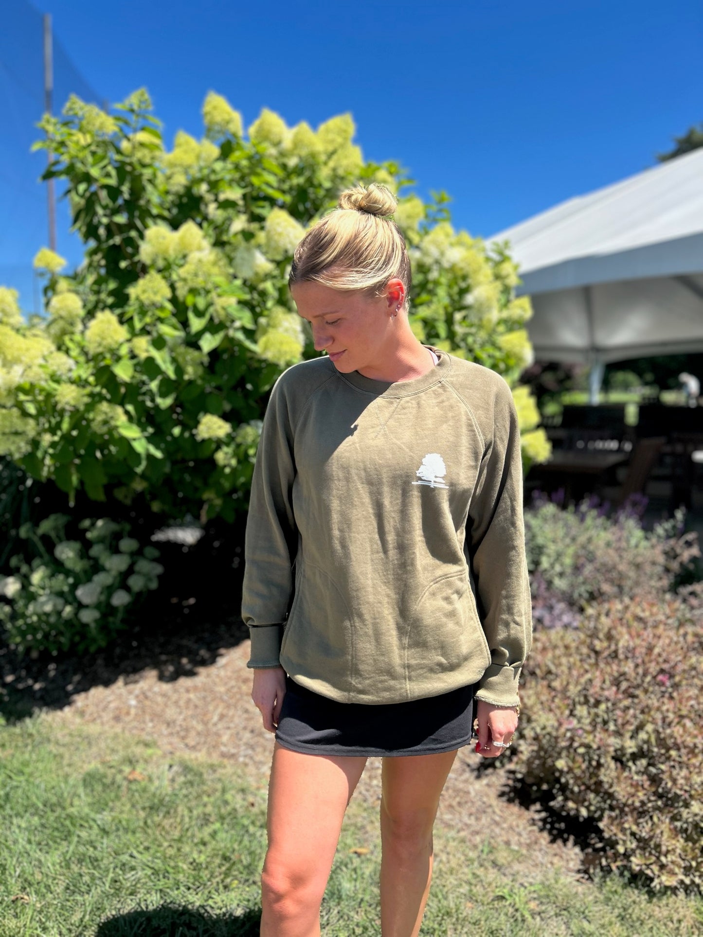 GHGC Tree Pocket Crewneck