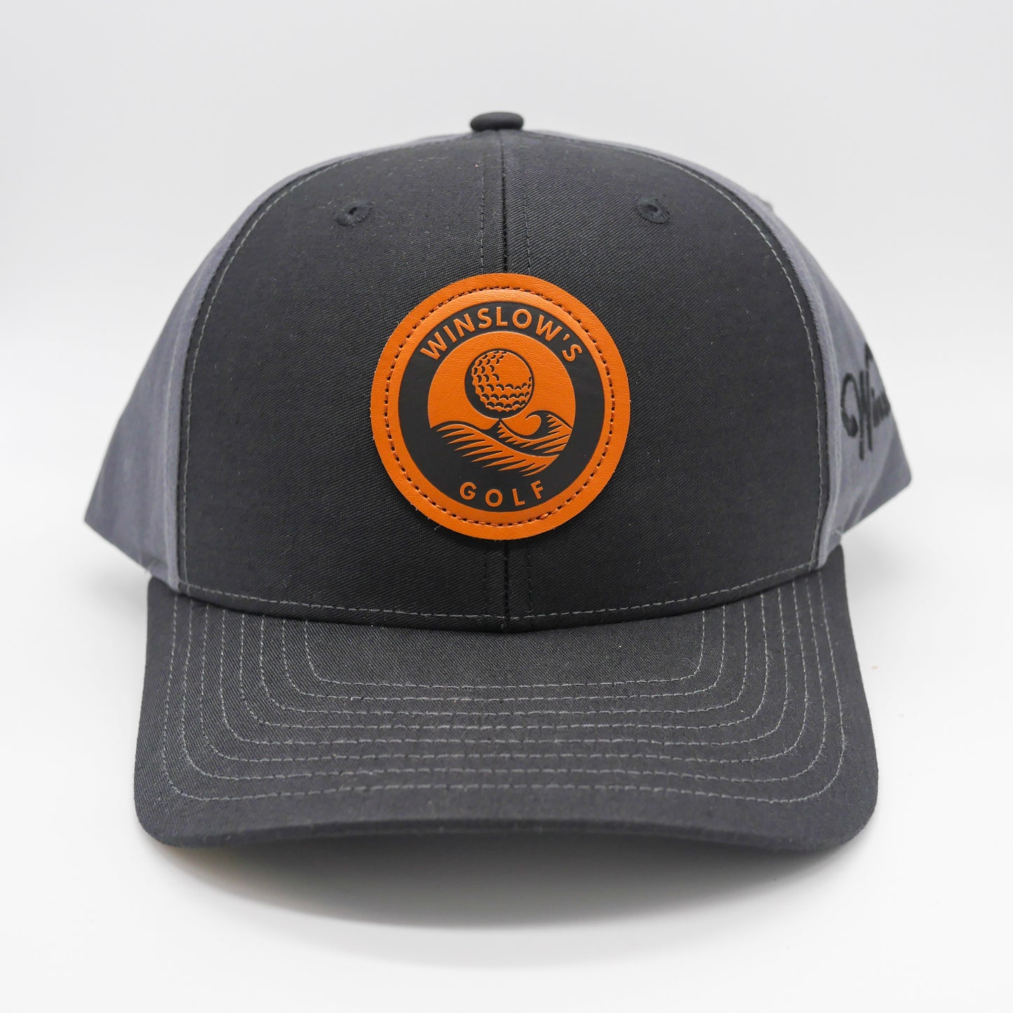 Twill Back Trucker - Black/Grey