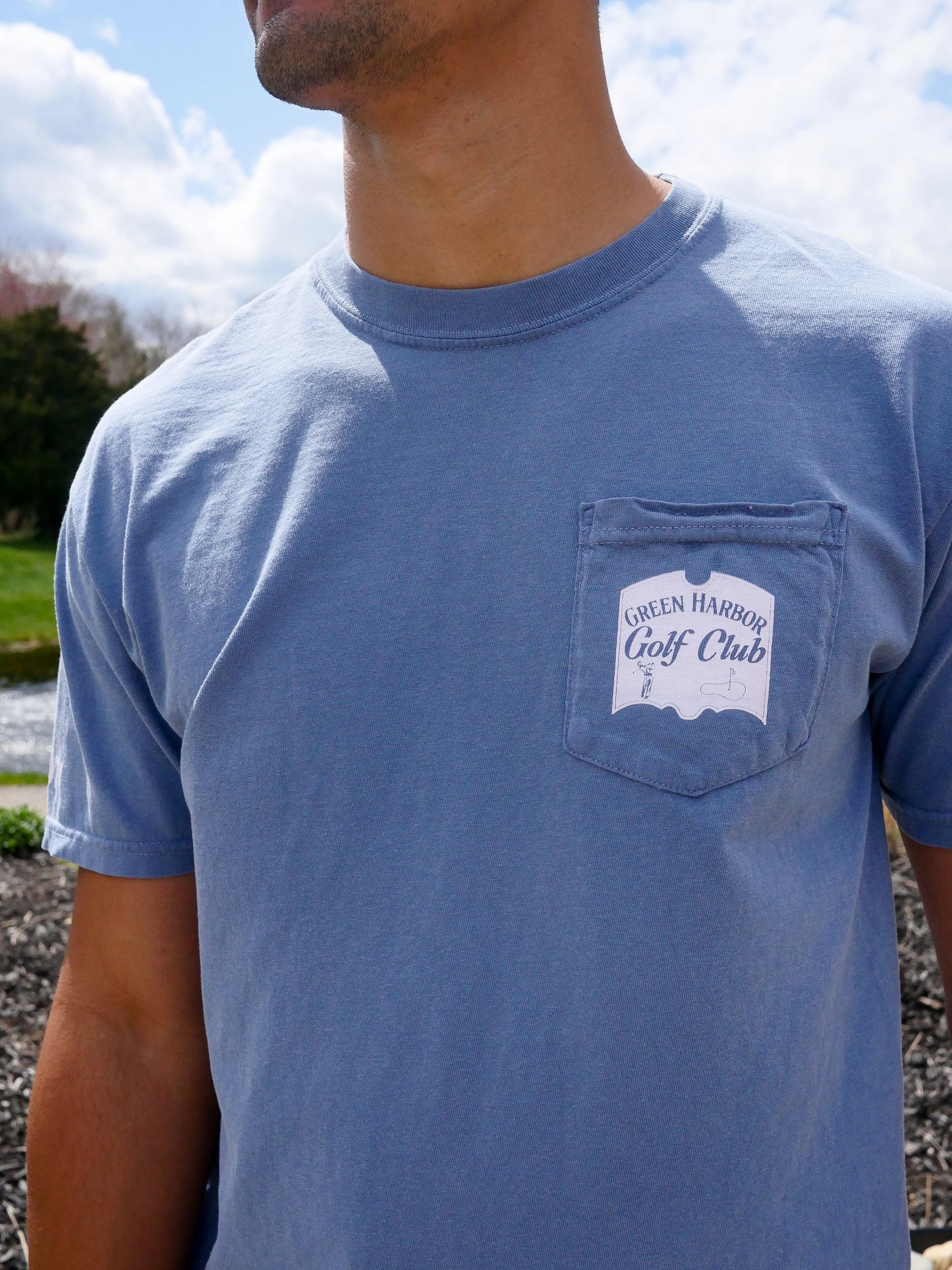Green Harbor Retro T-Shirt