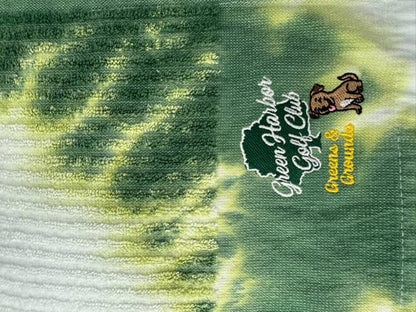 Tie Dye Golf Towel