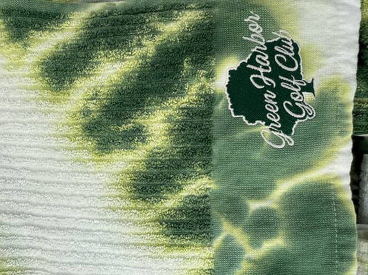 Tie Dye Golf Towel
