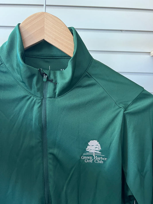 Antigua GHGC Logo Green Half Zip